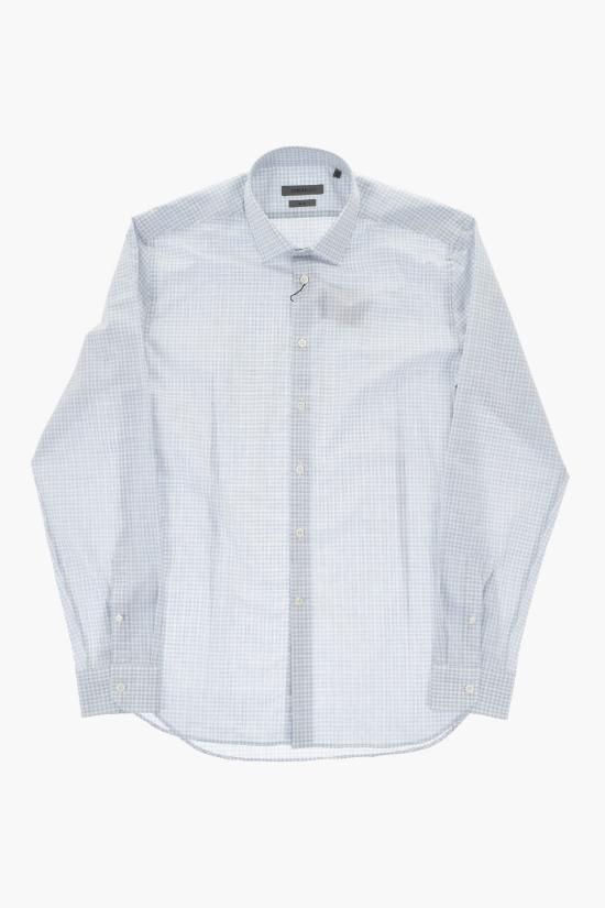  꼬르넬리아니 긴팔 셔츠 93P010 9311175 002 Light blue - CORNELIANI