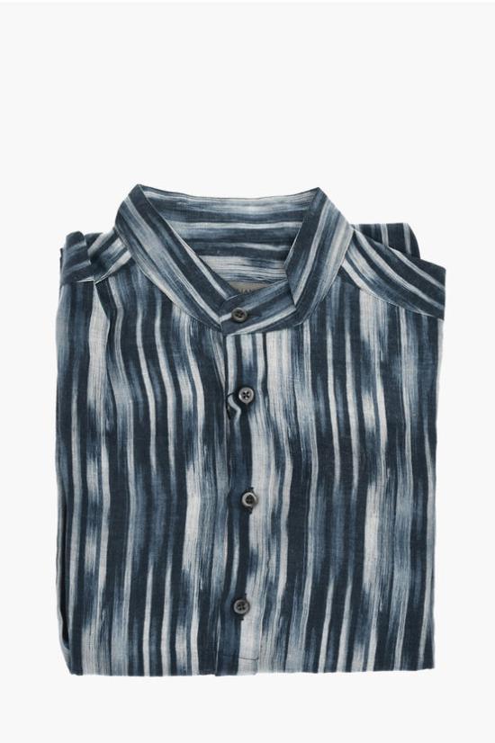  꼬르넬리아니 긴팔 셔츠 93P211 9311912 001 Blue