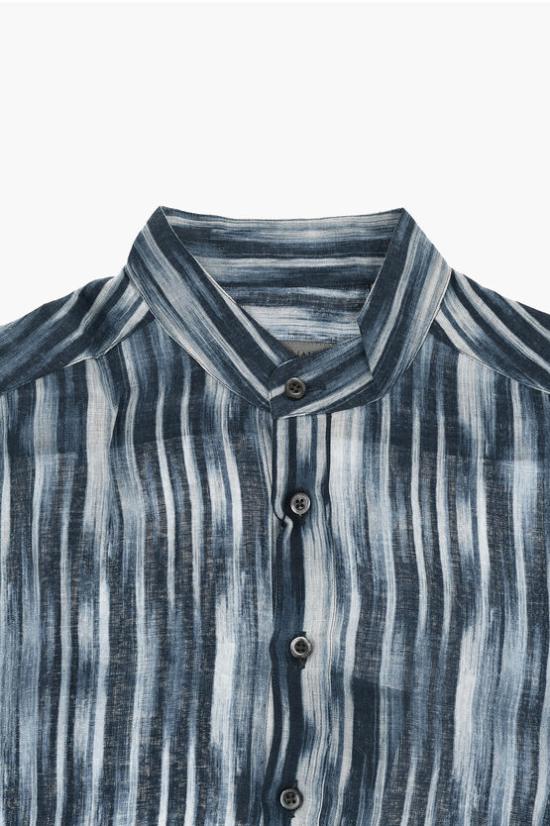  꼬르넬리아니 긴팔 셔츠 93P211 9311912 001 Blue - CORNELIANI