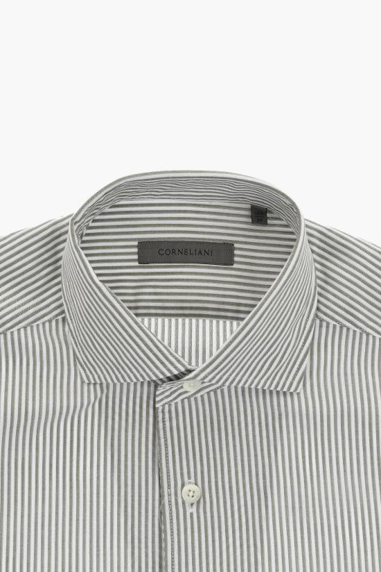  꼬르넬리아니 긴팔 셔츠 P4P126 9411319 051 Gray - CORNELIANI