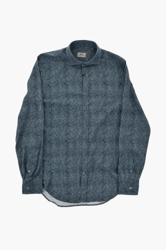  꼬르넬리아니 긴팔 셔츠 93PXL3 9320274 001 Blue - CORNELIANI