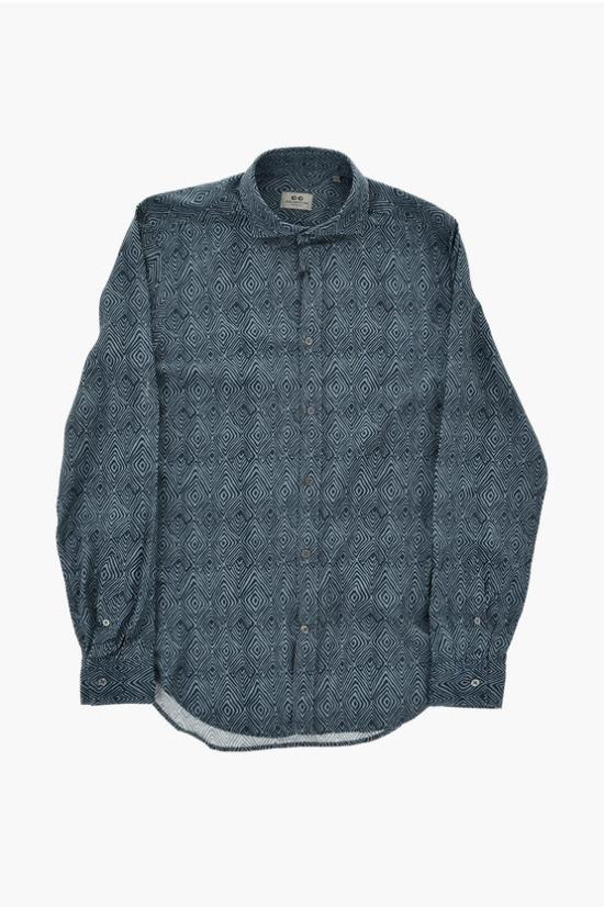  꼬르넬리아니 긴팔 셔츠 93PXL3 9320274 001 Blue - CORNELIANI