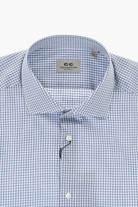  꼬르넬리아니 긴팔 셔츠 94PXK5 9420265 003 Light blue - CORNELIANI