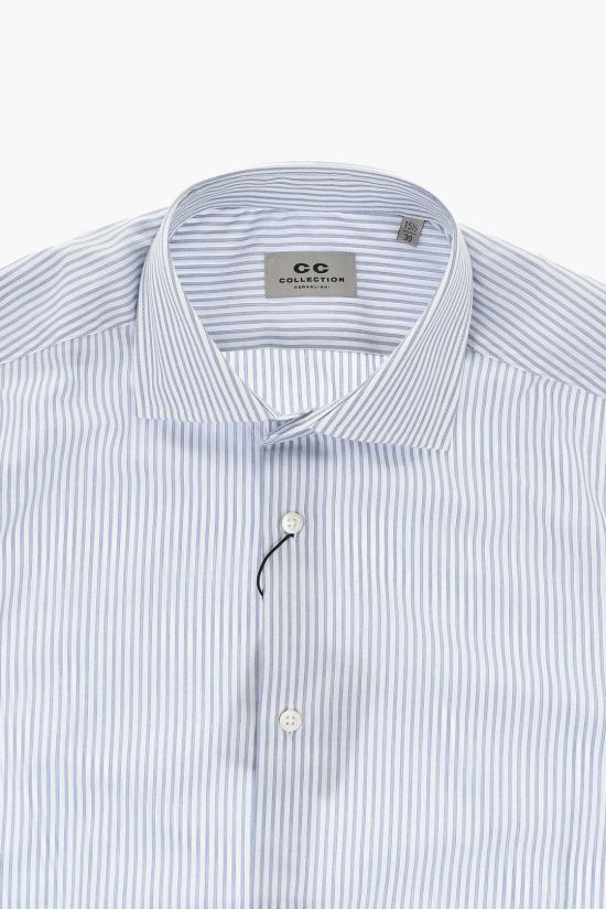  꼬르넬리아니 긴팔 셔츠 94PXK5 9420265 002 Light blue - CORNELIANI