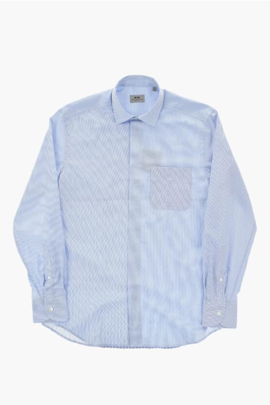  꼬르넬리아니 긴팔 셔츠 93PXK2 9320275 001 Light blue - CORNELIANI