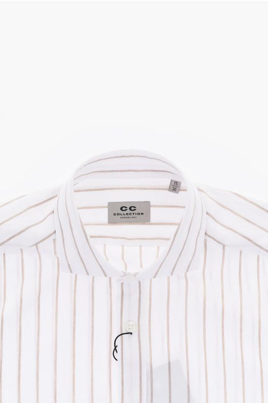  꼬르넬리아니 긴팔 셔츠 93PXL3 9320267 080 White - CORNELIANI