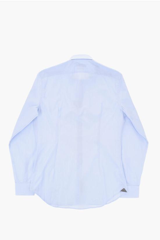  꼬르넬리아니 긴팔 셔츠 94P010 9411321 001 Blue - CORNELIANI