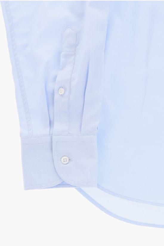  꼬르넬리아니 긴팔 셔츠 92P102 3811279 001 Blue - CORNELIANI