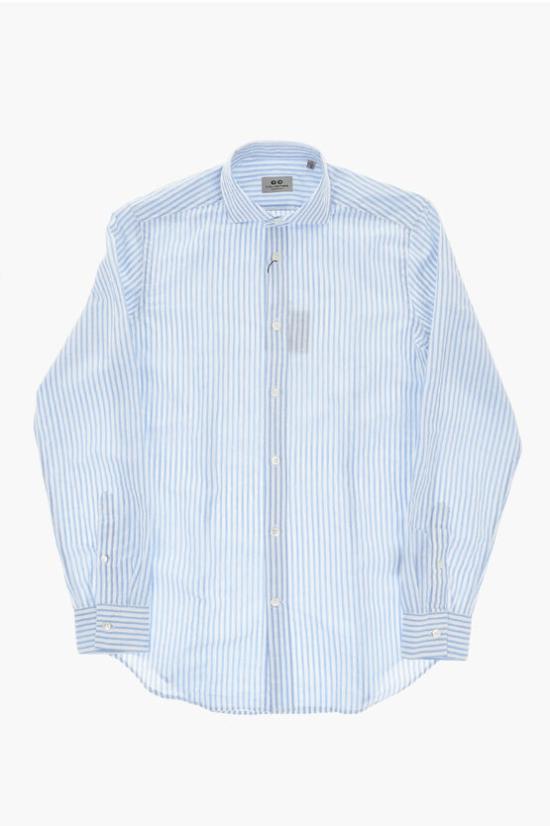  꼬르넬리아니 긴팔 셔츠 93PXL3 9320268 002 Blue - CORNELIANI