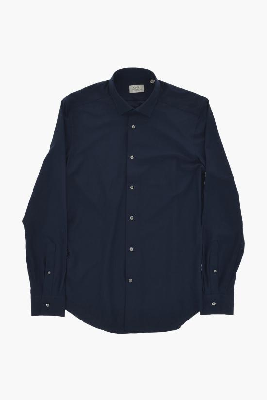  꼬르넬리아니 긴팔 셔츠 93PXK1 9320255 001 Blue - CORNELIANI