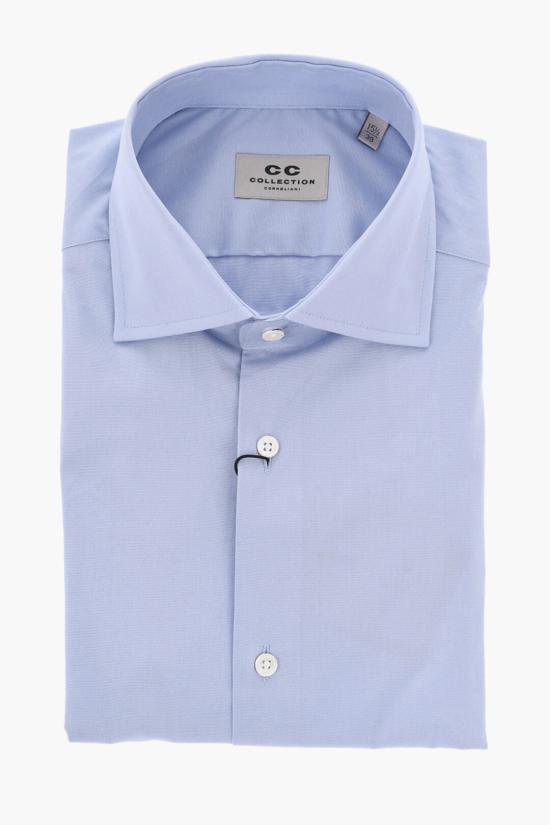  꼬르넬리아니 긴팔 셔츠 93PXK5 9320256 009 Blue