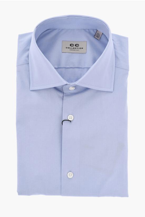  꼬르넬리아니 긴팔 셔츠 93PXK5 9320256 009 Blue