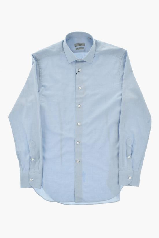  꼬르넬리아니 긴팔 셔츠 94P608 9411710 008 Blue - CORNELIANI