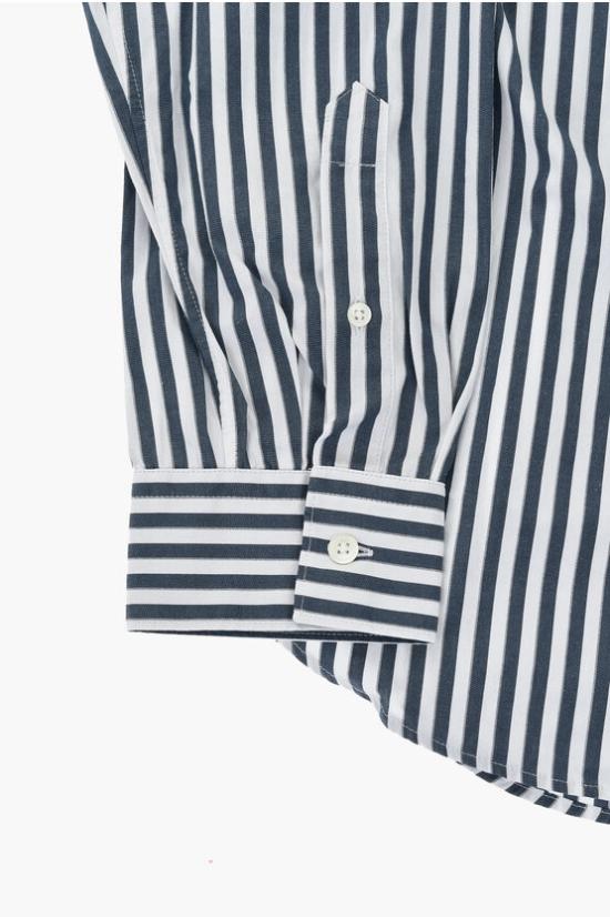  꼬르넬리아니 긴팔 셔츠 93PXL3 9320267 001 Blue - CORNELIANI