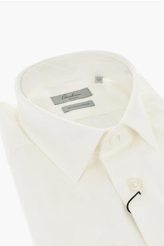  꼬르넬리아니 긴팔 셔츠 94P608 9411710 028 White - CORNELIANI