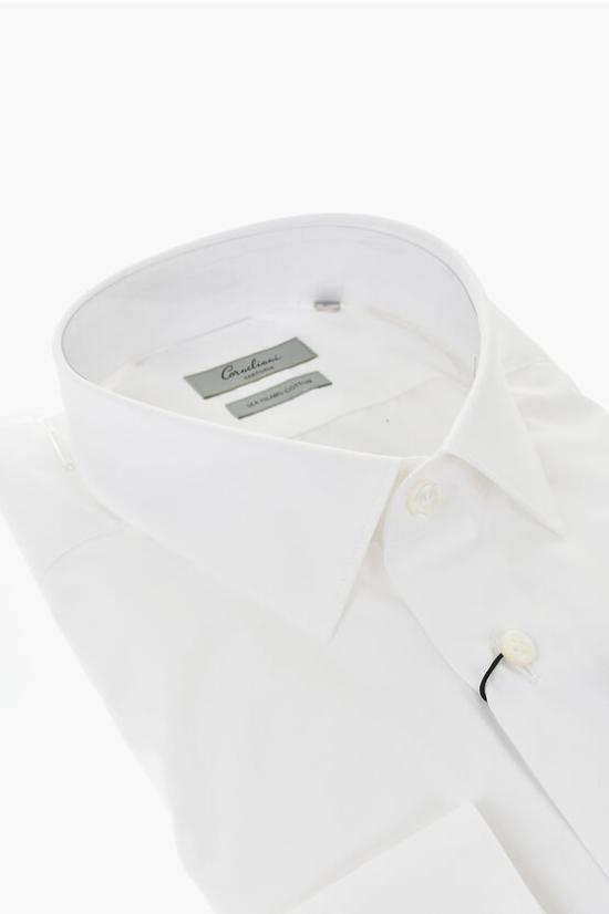  꼬르넬리아니 긴팔 셔츠 94P608 9411700 028 White - CORNELIANI