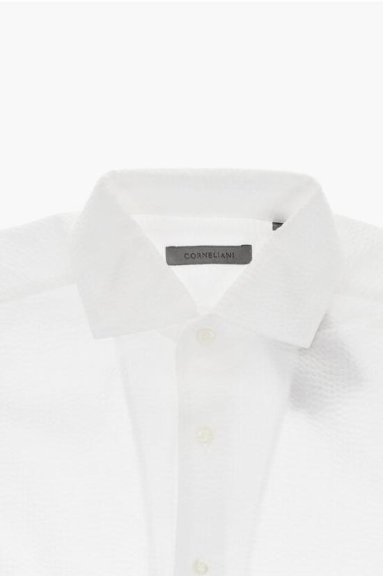  꼬르넬리아니 긴팔 셔츠 93I126 9311551 028 White - CORNELIANI