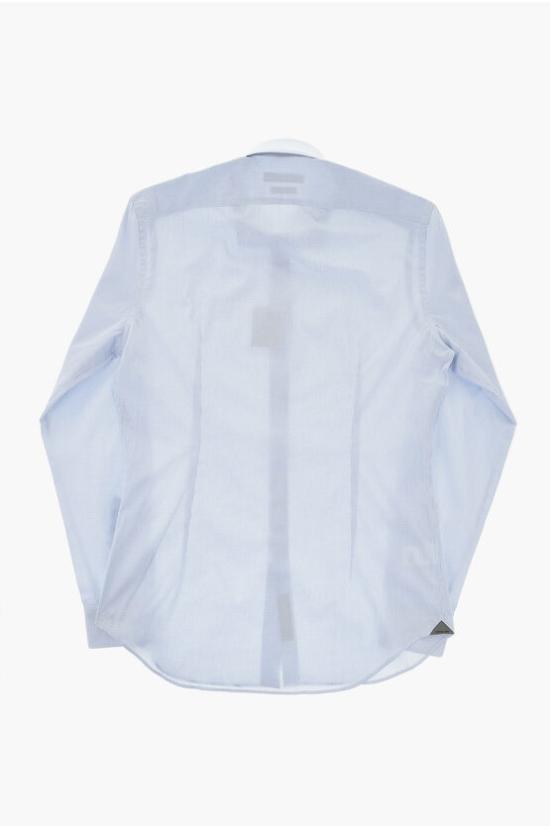  꼬르넬리아니 긴팔 셔츠 94P010 9411321 002 Blue - CORNELIANI