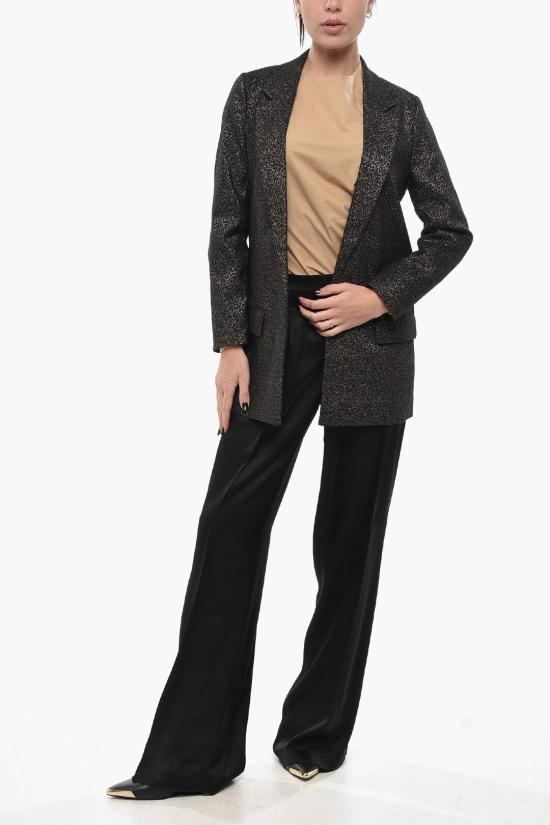  올세인츠 수트 자켓 ALEIDA W033QB BLACK GOLD Black - ALLSAINTS