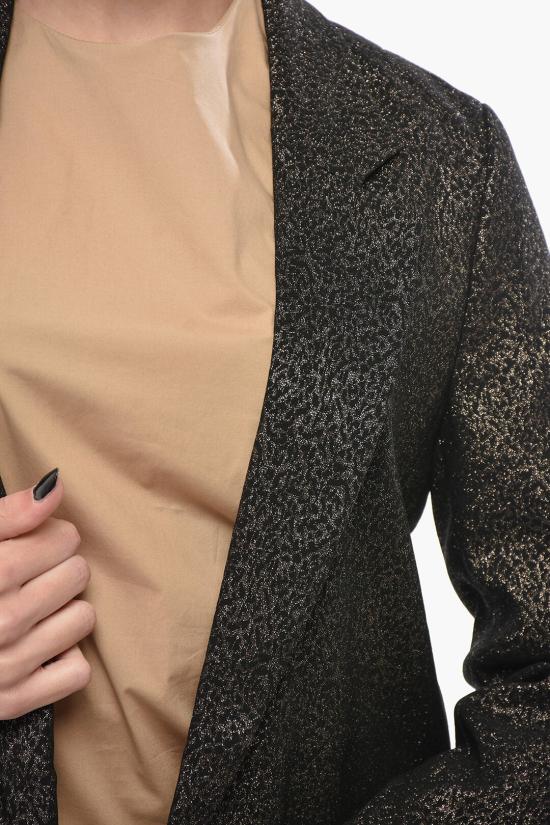  올세인츠 수트 자켓 ALEIDA W033QB BLACK GOLD Black - ALLSAINTS