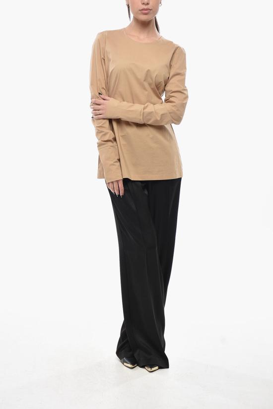  더 레이티스트 블라우스 TLW04000T0195ABTP T0170 Beige - THE LATEST