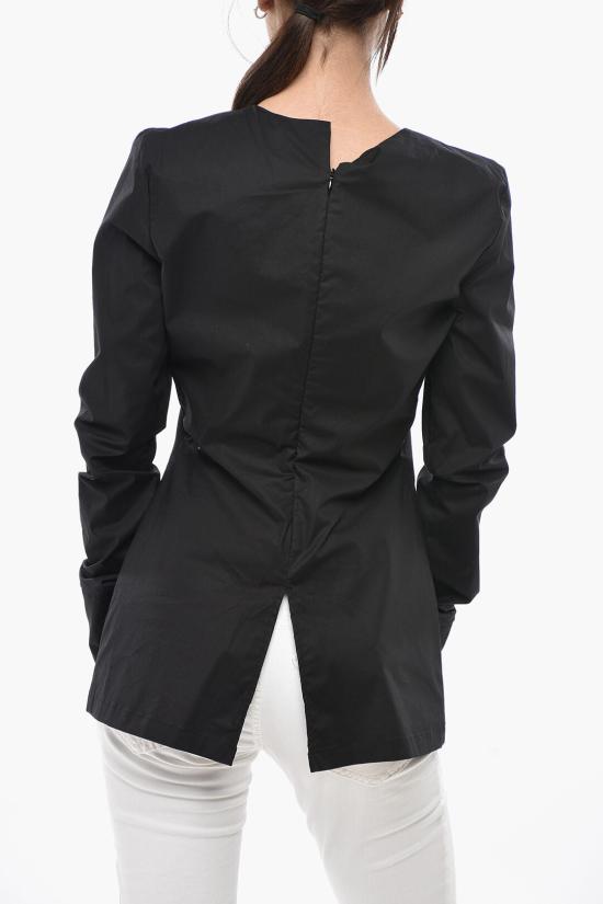  더 레이티스트 블라우스 TLW04000T0195ABTP T0002 Black - THE LATEST
