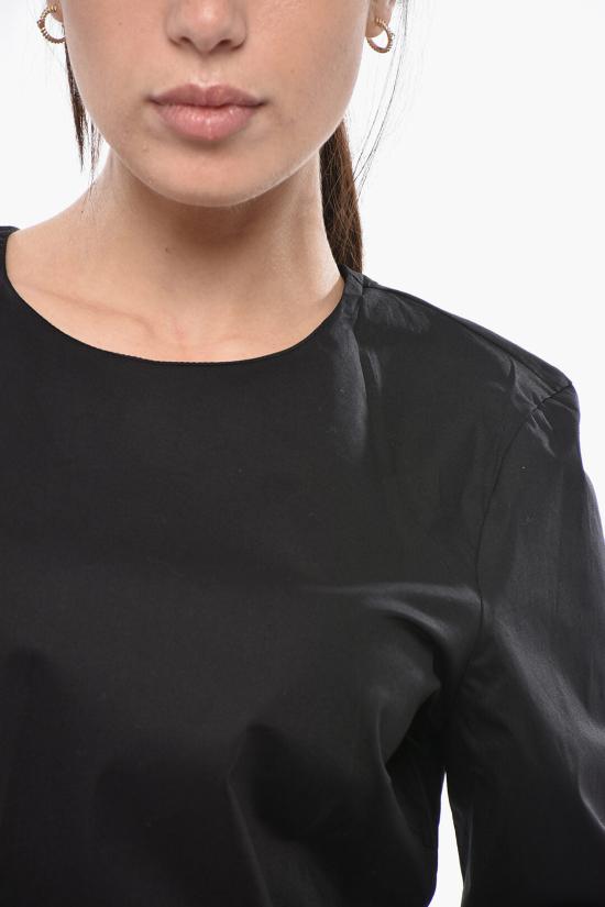  더 레이티스트 블라우스 TLW04000T0195ABTP T0002 Black - THE LATEST