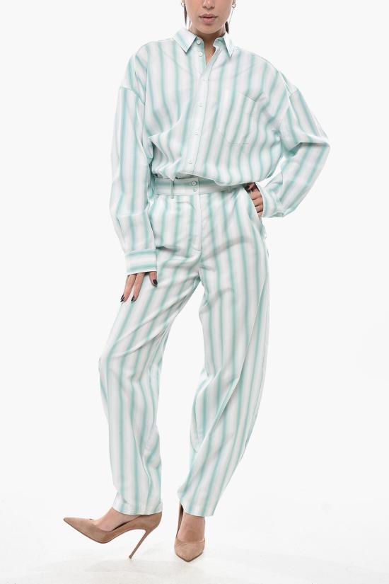  마고 론베르그 스트레이트 팬츠 BEATTYVI GT Light blue - MARGAUX LONNBERG