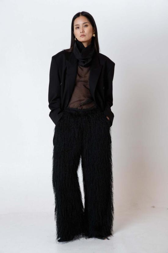  더 엔케이씨 스토어 블라우스 NKC 스토어 애슐리 메쉬 탑 - The NKC Store