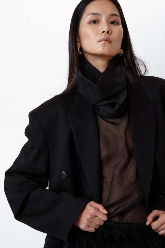  더 엔케이씨 스토어 블라우스 NKC 스토어 애슐리 메쉬 탑 - The NKC Store