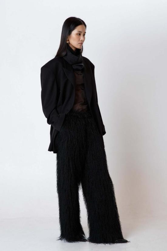  더 엔케이씨 스토어 블라우스 NKC 스토어 애슐리 메쉬 탑 - The NKC Store