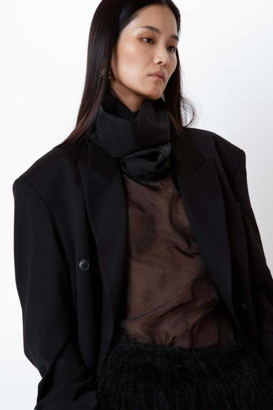  더 엔케이씨 스토어 블라우스 NKC 스토어 애슐리 메쉬 탑 - The NKC Store