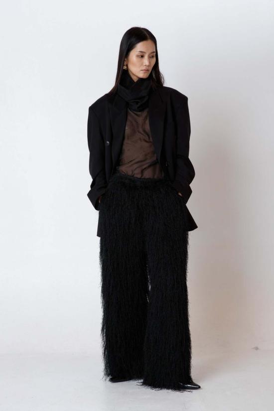  더 엔케이씨 스토어 블라우스 NKC 스토어 애슐리 메쉬 탑 - The NKC Store