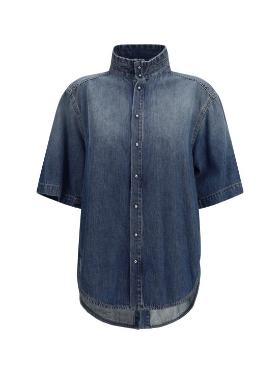 26SS 다크파크 셔츠 WSH37TBL01W075 W075 BLUE