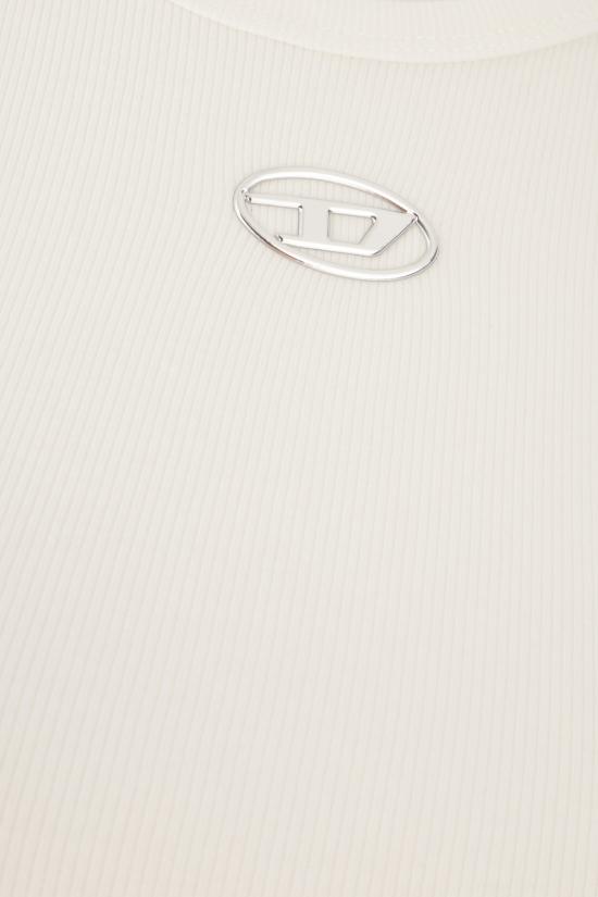 26SS 디젤 t-ele-long-od 반팔 티셔츠 A199100JMBA 141 WHITE - DIESEL