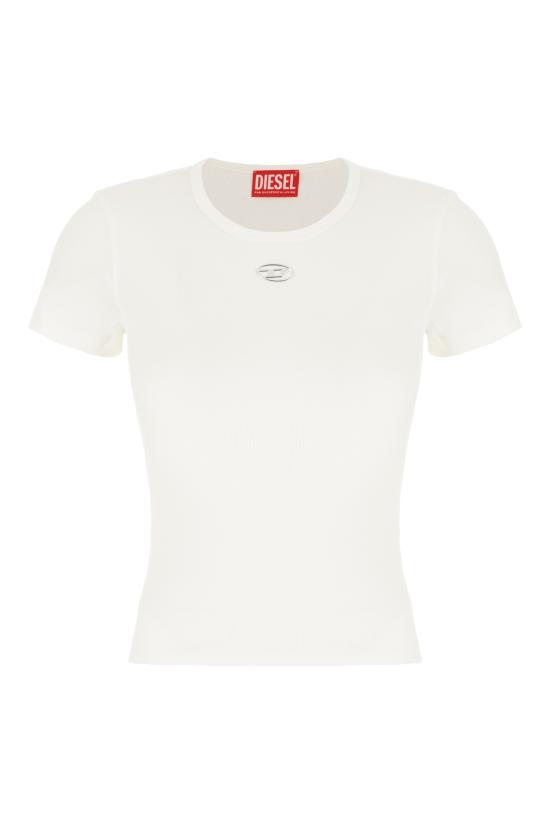 26SS 디젤 t-ele-long-od 반팔 티셔츠 A199100JMBA 141 WHITE