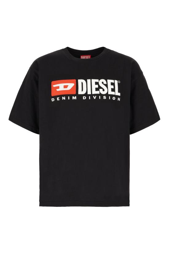 26SS 디젤 반팔 티셔츠 A149430GRAI 9XX BLACK