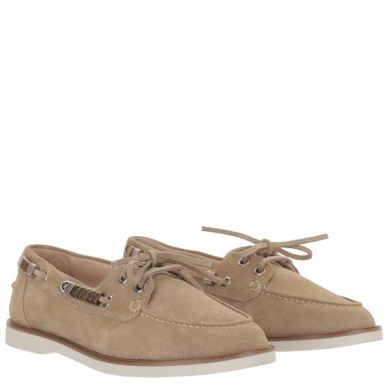 26SS 핑코 플랫 슈즈 SD0539P002I35 Brown - PINKO