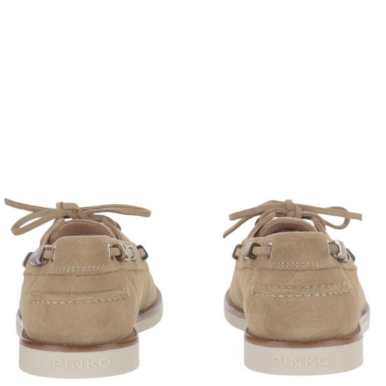 26SS 핑코 플랫 슈즈 SD0539P002I35 Brown - PINKO