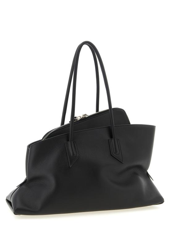 26FW 디 아티코 라 파세지아타 미디엄 탑 핸들 백 250WAH00054LBT019AA100 Black - THE ATTICO