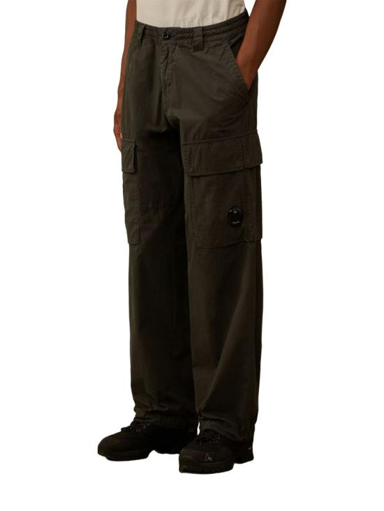 25FW 씨피 컴퍼니 스트레이트 팬츠 19CMPA066A 110324G978 GREY - C.P. COMPANY