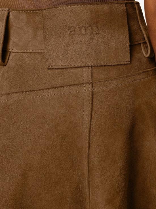 25FW 아미 롱 스커트 FSK437 LH0059216 BROWN - AMI