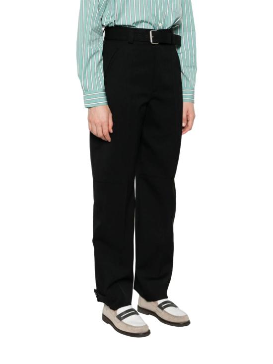 26FW 보테가베네타 스트레이트 팬츠 835377 V4C201000 BLACK - BOTTEGA VENETA