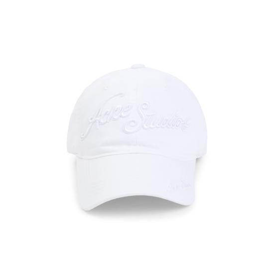 26SS 아크네 스튜디오 볼캡 C40416 100 WHITE - ACNE STUDIOS