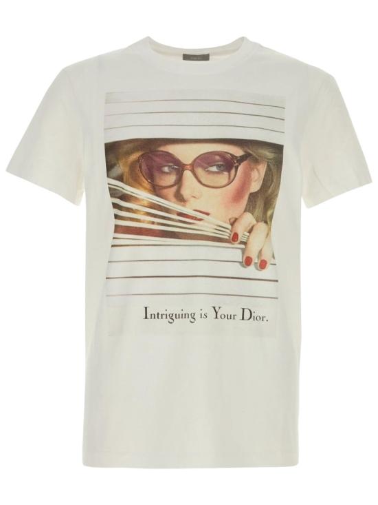 26FW 디올 반팔 티셔츠 593J668G0677 089 WHITE