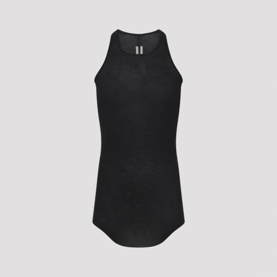 26SS 릭 오웬스 민소매 티셔츠 RU01F2150 RC 09 BLACK - RICK OWENS