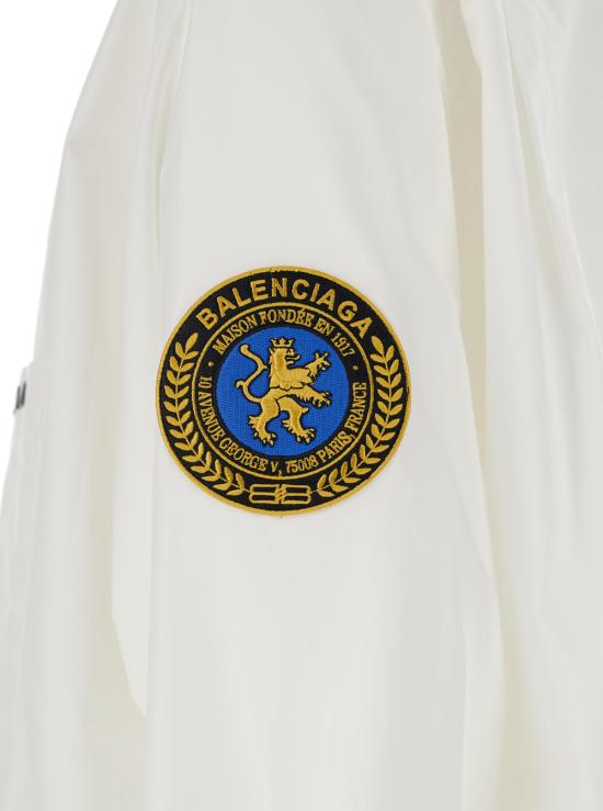 26SS 발렌시아가 긴팔 셔츠 830979 TRM289000 WHITE - BALENCIAGA