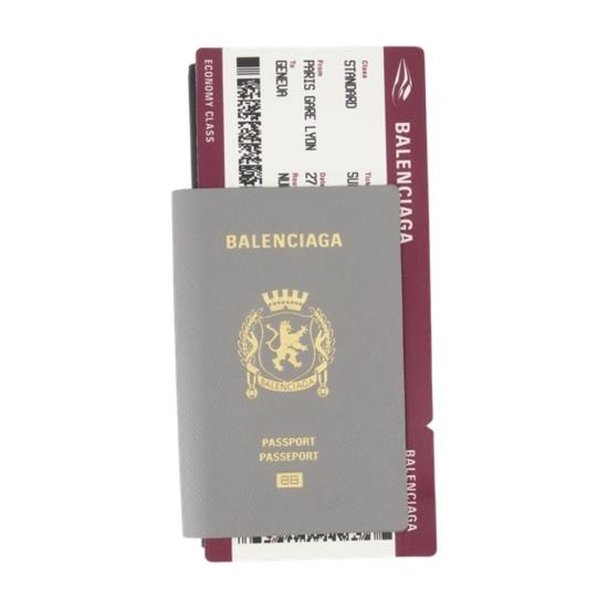 26SS 발렌시아가 남성지갑 787774 2AA3R1108 GREY