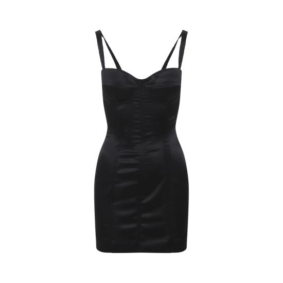 26SS 돌체앤가바나 숏 원피스 F6CLMT GDDJD N0000 NERO - DOLCE & GABBANA