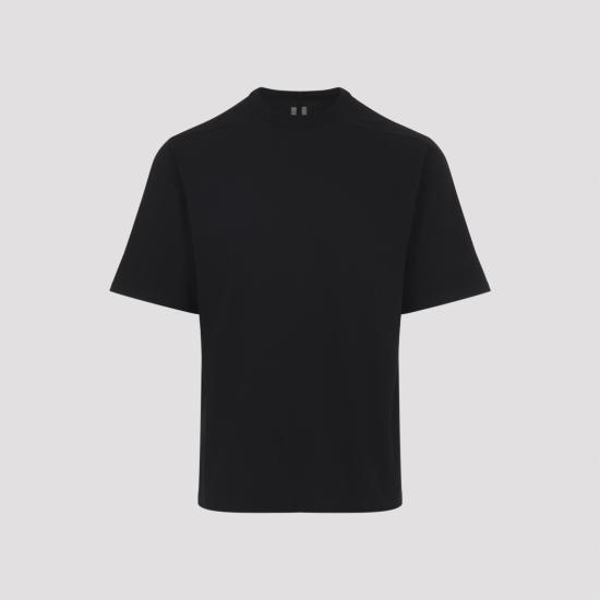 26SS 릭 오웬스 반팔 티셔츠 RU01F2232 JA 09 BLACK - RICK OWENS